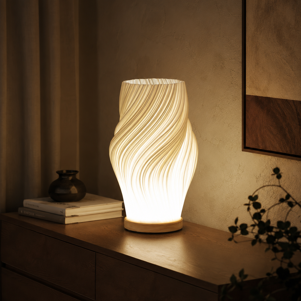 Solara Wave LED Table Lamp