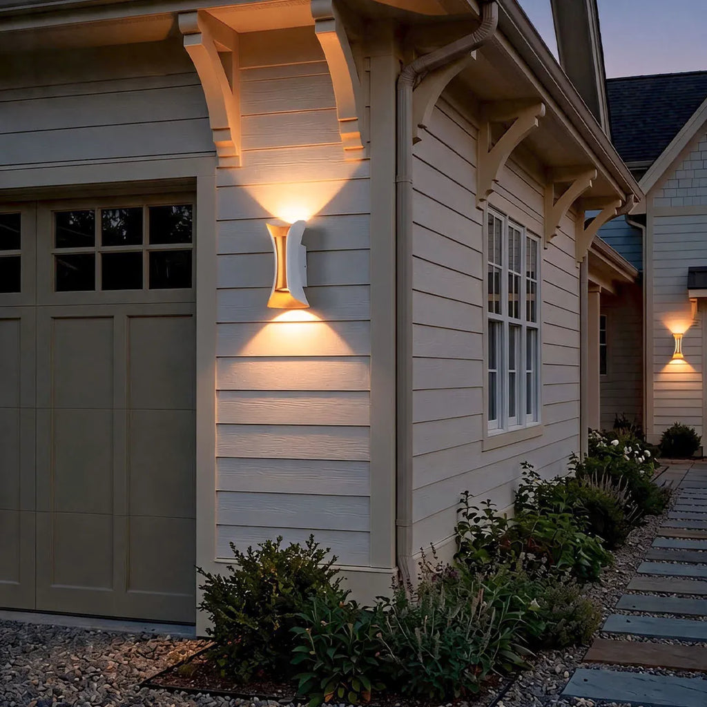 Arc Up Down Outdoor Wall Light