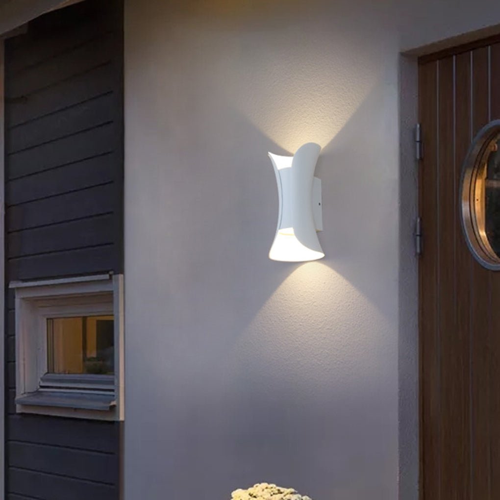 Arc Up Down Outdoor Wall Light