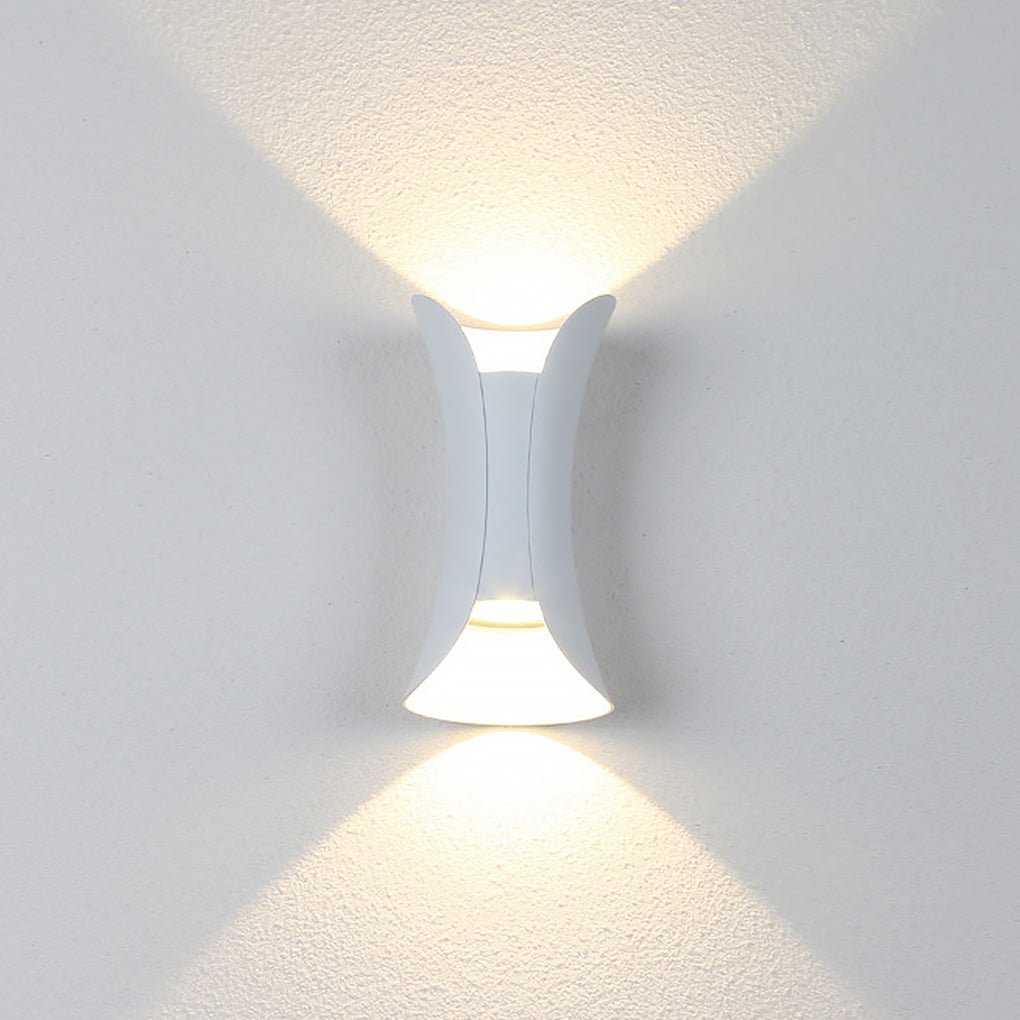 Arc Up Down Outdoor Wall Light