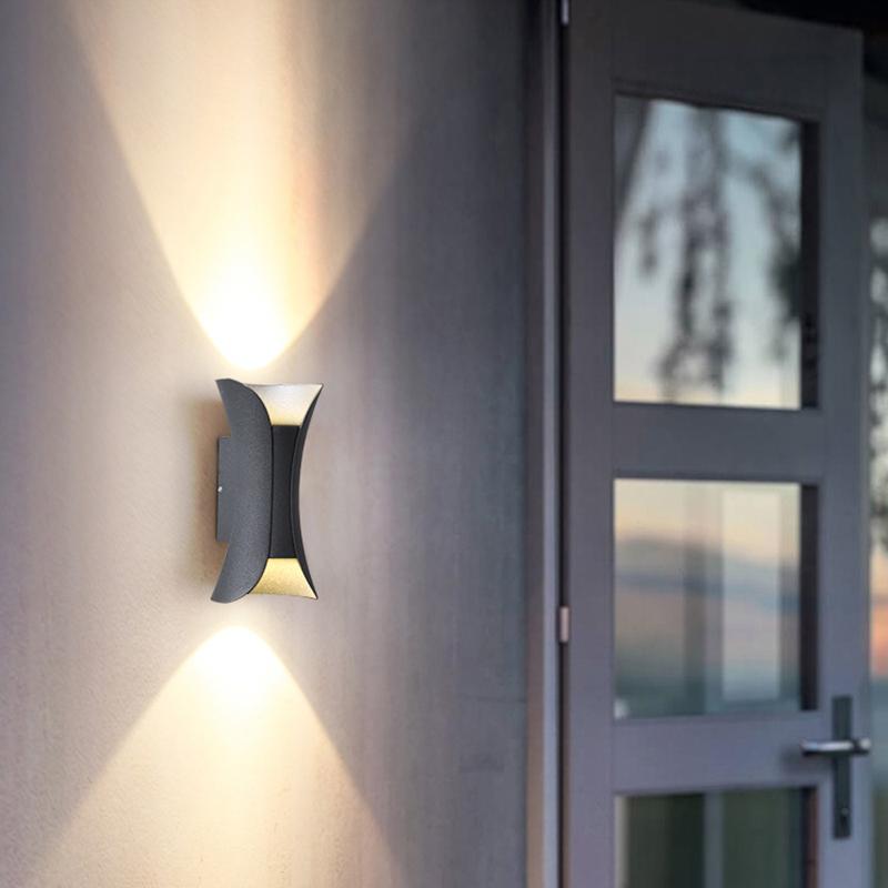 Arc Up Down Outdoor Wall Light