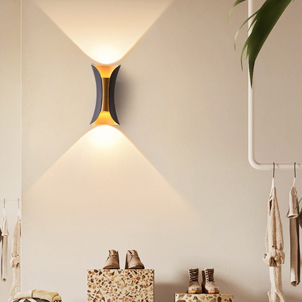 Arc Up Down Outdoor Wall Light