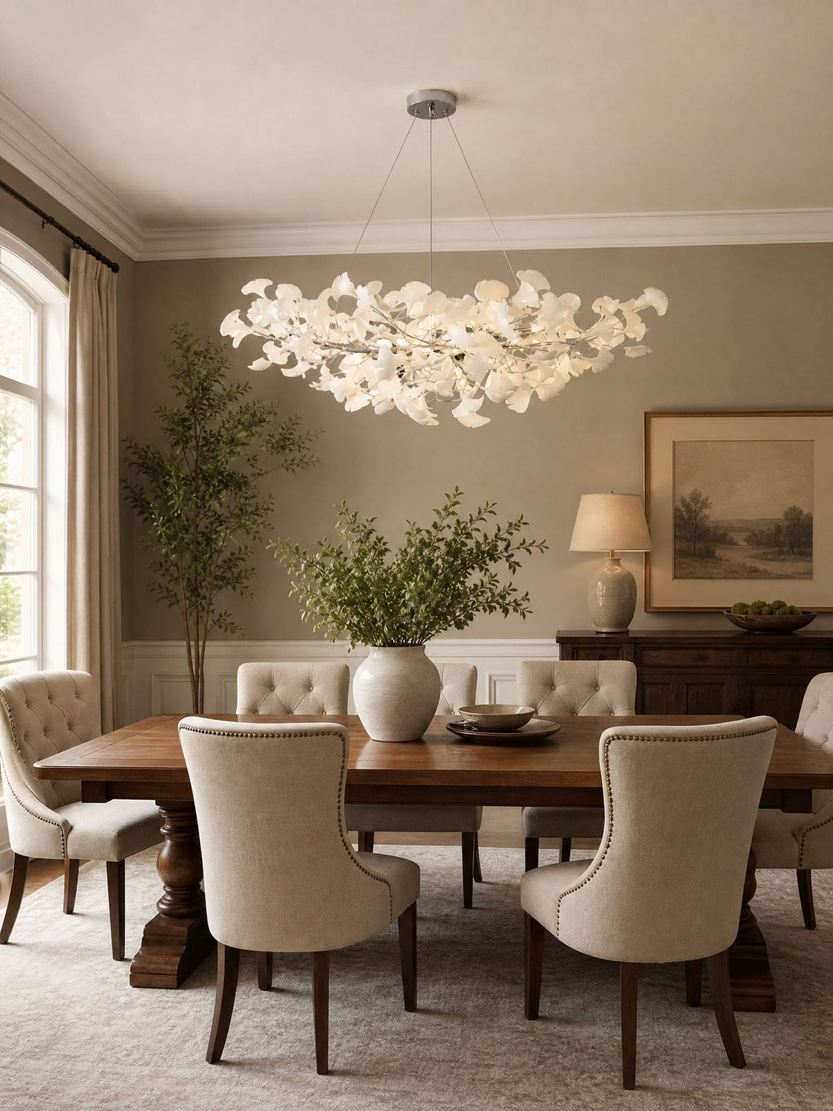 Horizon Bloom Ginkgo Chandelier