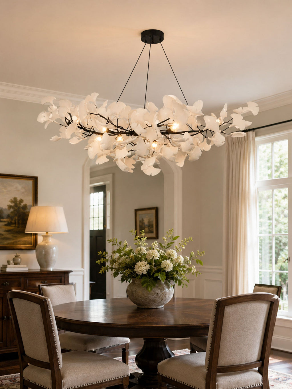 Horizon Bloom Ginkgo Chandelier