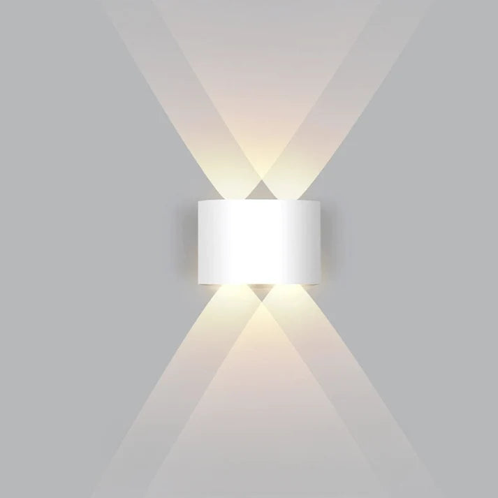 Beacon | Waterproof LED Outdoor Wall Light, Modern Up Down Exterior Sconce for Porch and Garden