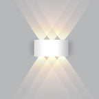 Beacon | Waterproof LED Outdoor Wall Light, Modern Up Down Exterior Sconce for Porch and Garden
