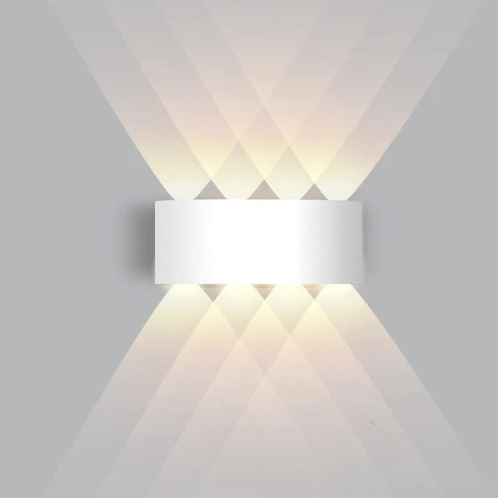 Beacon | Waterproof LED Outdoor Wall Light, Modern Up Down Exterior Sconce for Porch and Garden