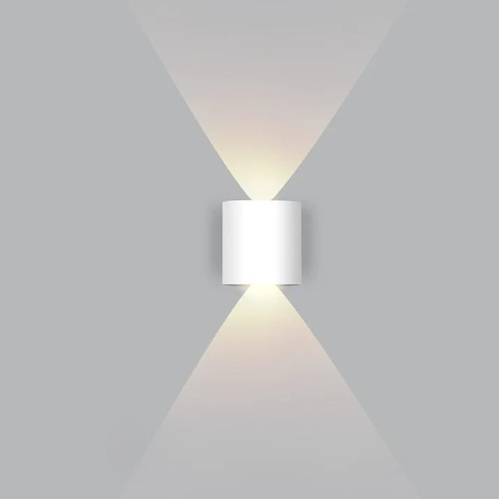 Beacon | Waterproof LED Outdoor Wall Light, Modern Up Down Exterior Sconce for Porch and Garden