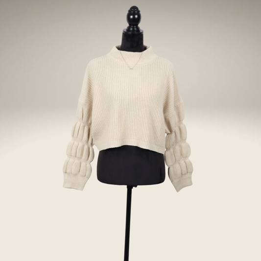 Oatmeal Sweater Top