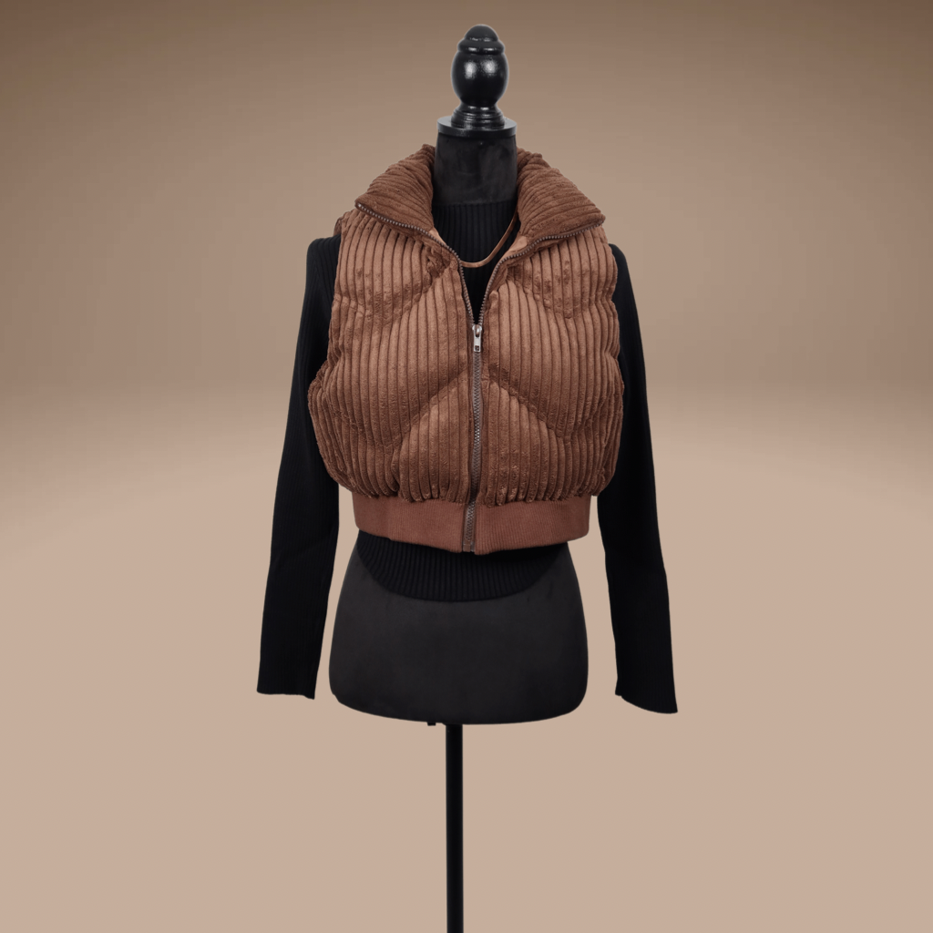 Corduroy Padded Vest