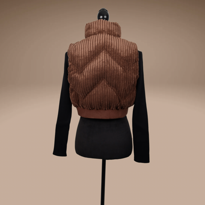 Corduroy Padded Vest