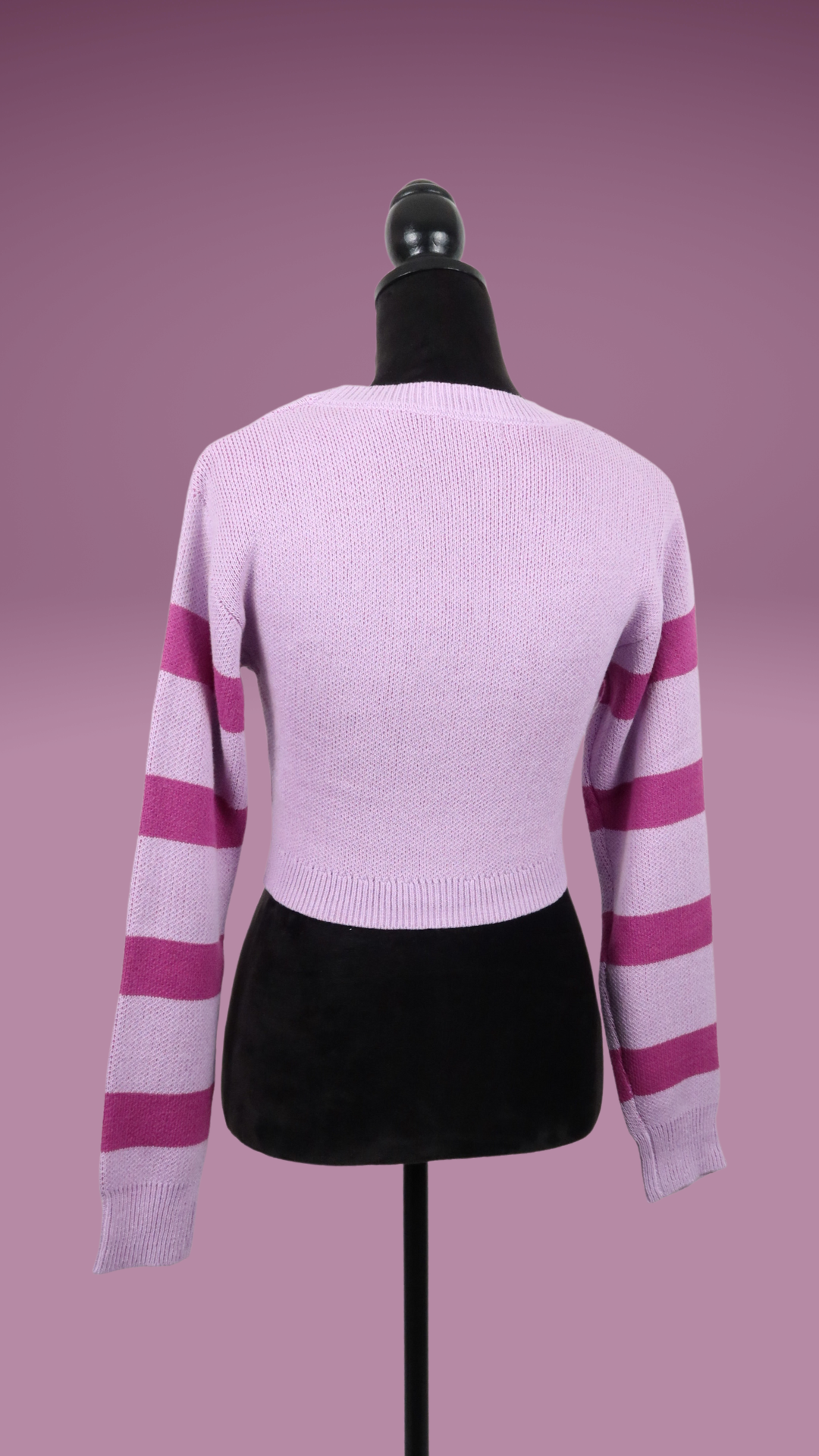 Heart Knitted Sweater Top